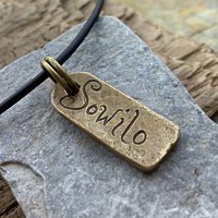 Sowilo Rune, Bronze Rune Pendant, Viking Jewelry, Viking Runes, Men's Rune Jewelry, Rune Jewelry, Nordic Jewelry, Elder Futhark, Sowilo Rune