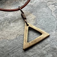 Fire Element, Bronze Elemental Signs, Pagan Witch Gift, Astrological Signs, Aries, Leo, Sagittarius, Summer, Elemental Symbols, Anniversary