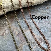 Birch Tree Ogham Charm, Copper Pendant, Connemara Marble, Celtic Tree Astrology, Hand Carved, Irish Celtic Jewelry, December 24 – January 20