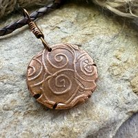 Compass Rose, Copper Pendant, Sailing Gifts, Nautical Jewelry, Men's Jewelry, Sailor Necklace, 7th Anniversary, Protection Talisman