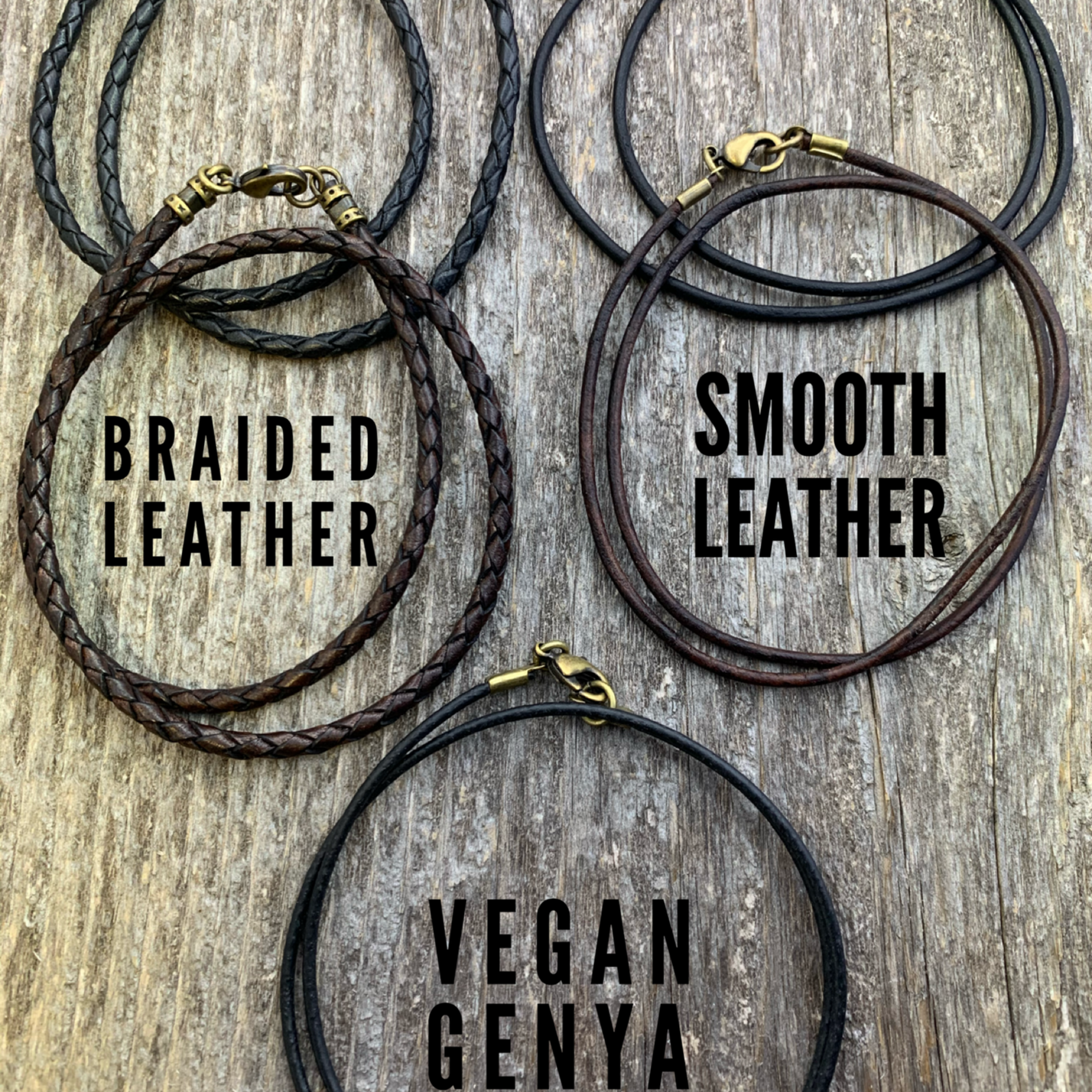 Four Leaf Clover Heart, Bronze Wax Seal Charm, Connemara Marble, Irish Celtic Jewelry, 4 Leaf Clover, Lucky Love Charm, Leather & Vegan Cord