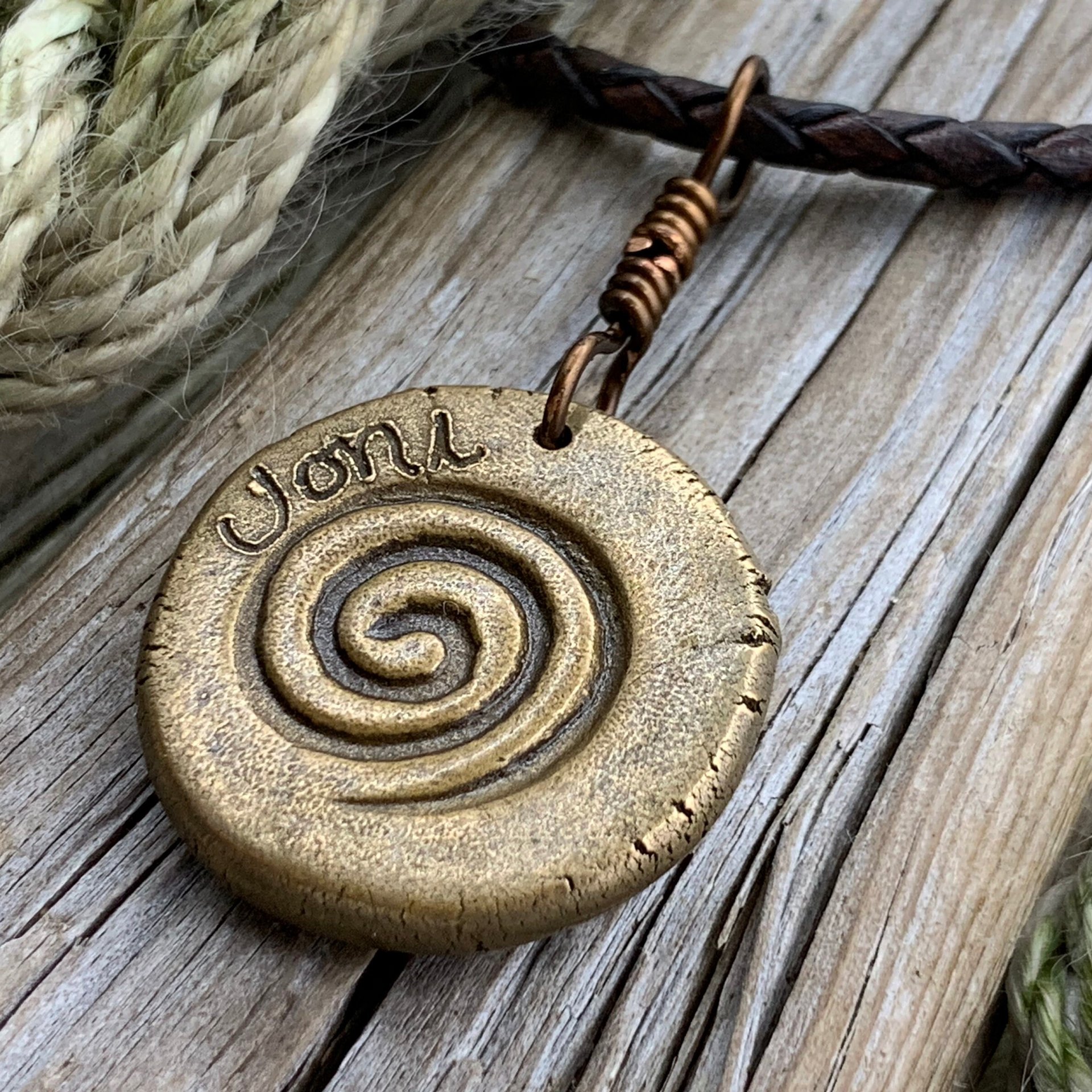 Compass Rose Charm, Bronze Compass Necklace, Nautical Sailing Gifts, Protection Guidance Talisman, Men's Jewelry, Grad Gifts, Handmade Art