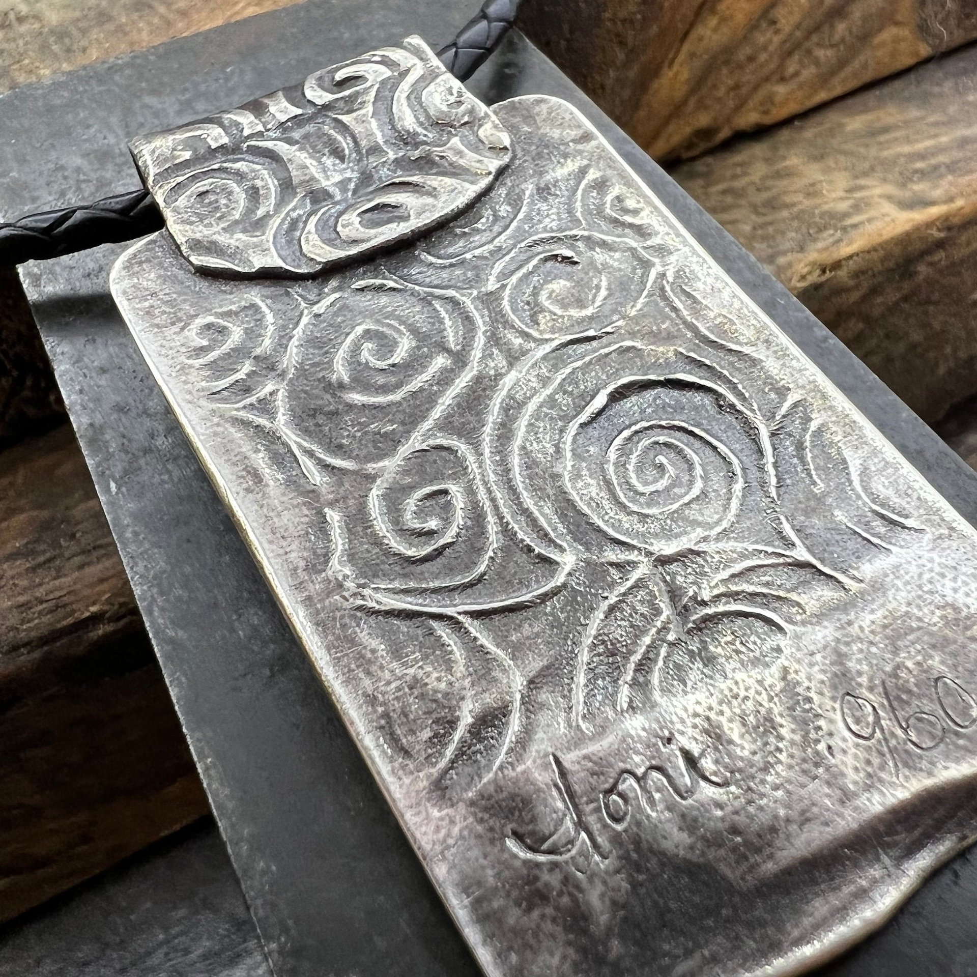 Tree of Life Pendant, Sterling Silver Tree Necklace, Irish Celtic Jewelry, Pagan Celtic Witch, Druid Sacred Trees, Celtic Spirals, Handmade