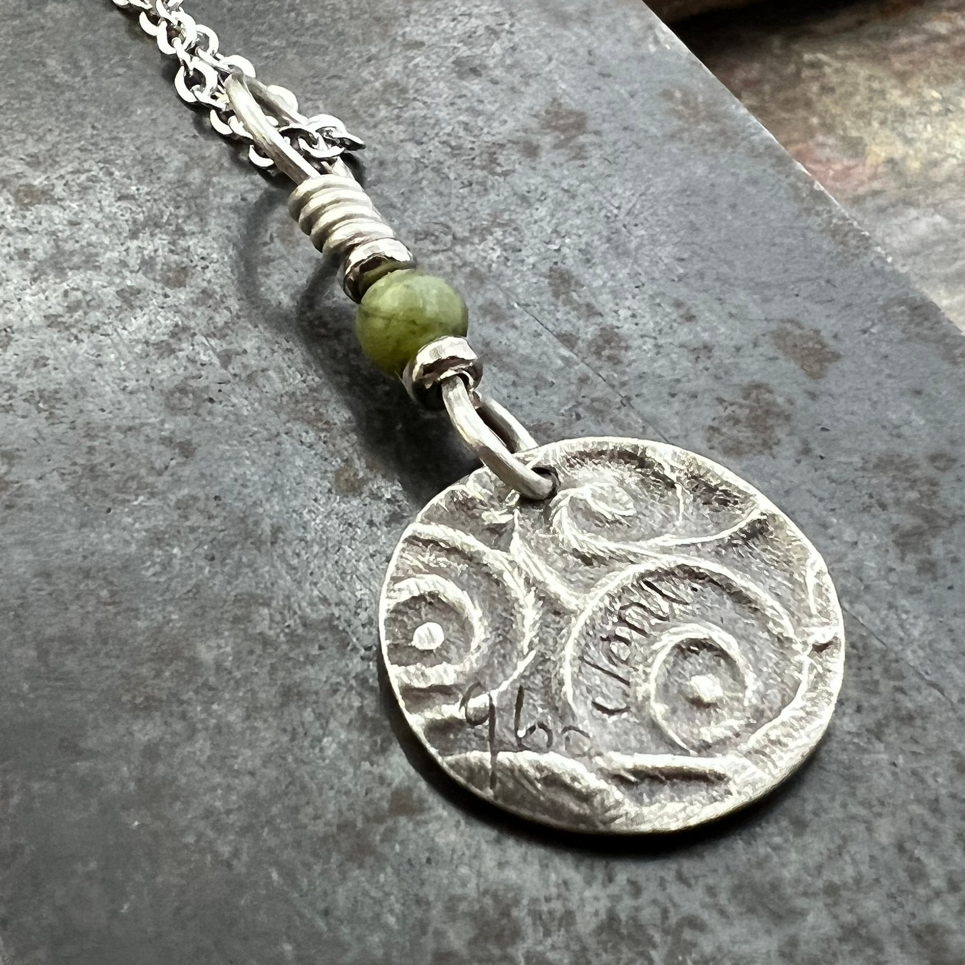 Claddagh, Sterling Silver, Wax Seal Charm, Connemara Marble, Irish Celtic Jewelry, Leather & Vegan Cords, Love, Friendship, Loyalty, Ireland