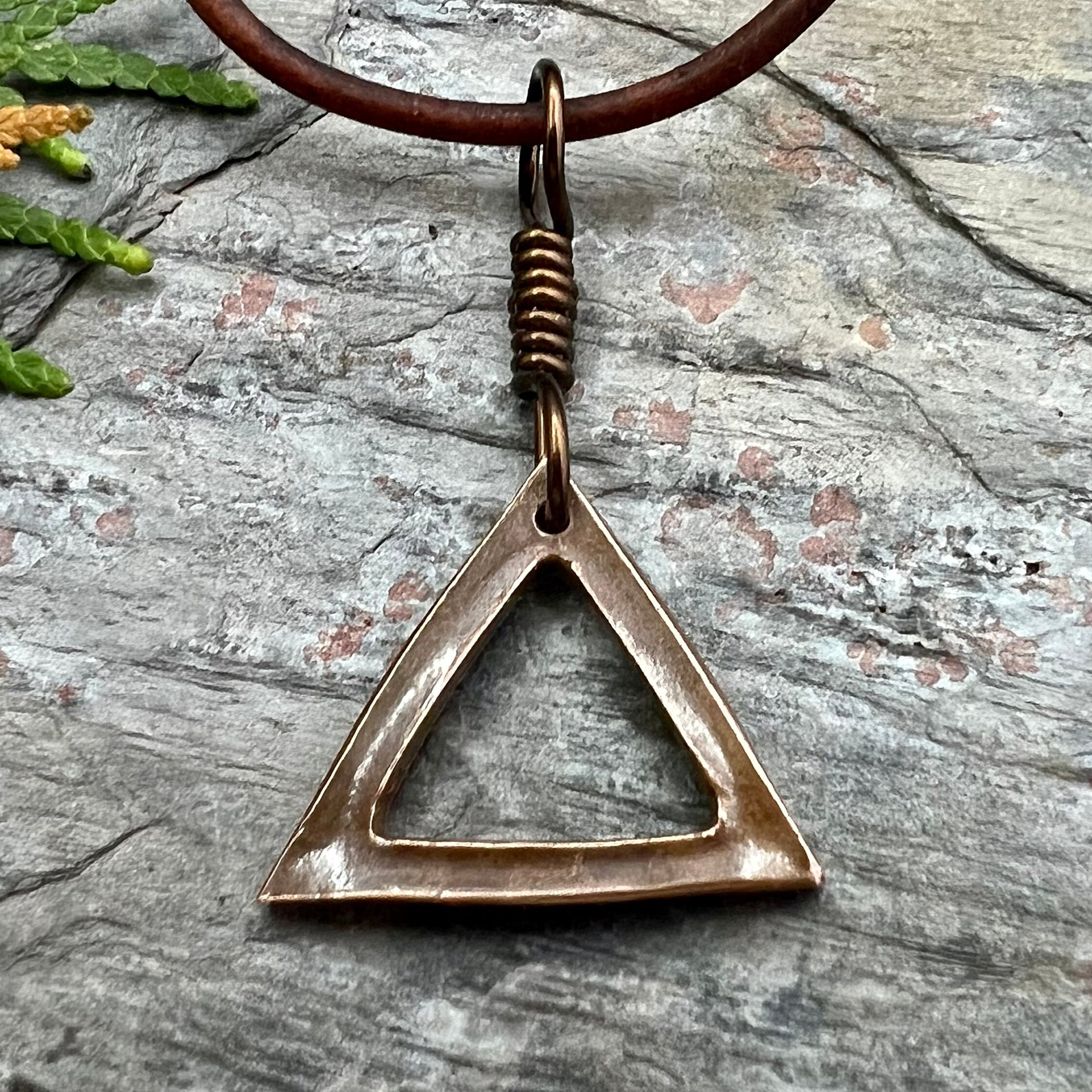 Fire Element, Copper Charm, Elemental Signs, Pagan Witch Gift, Astrological Signs, Aries, Leo, Sagittarius, Summer, Elemental Symbols, South