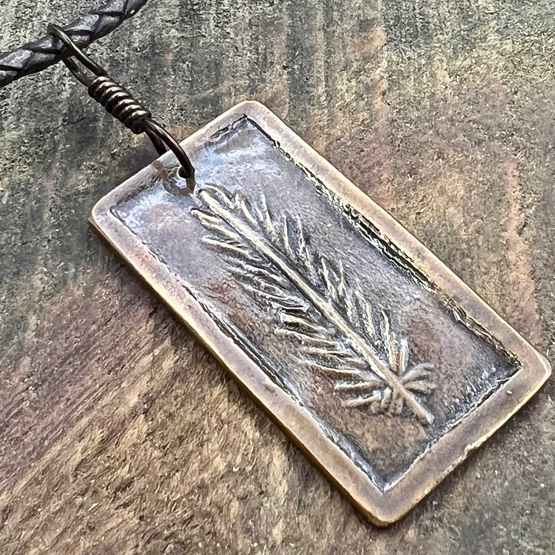 Feather Pendant, Copper Necklace, Single Feather, Irish Celtic Spirals, Men Women Jewelry, Earthy Rustic, Talisman, Fly Flight, Freedom