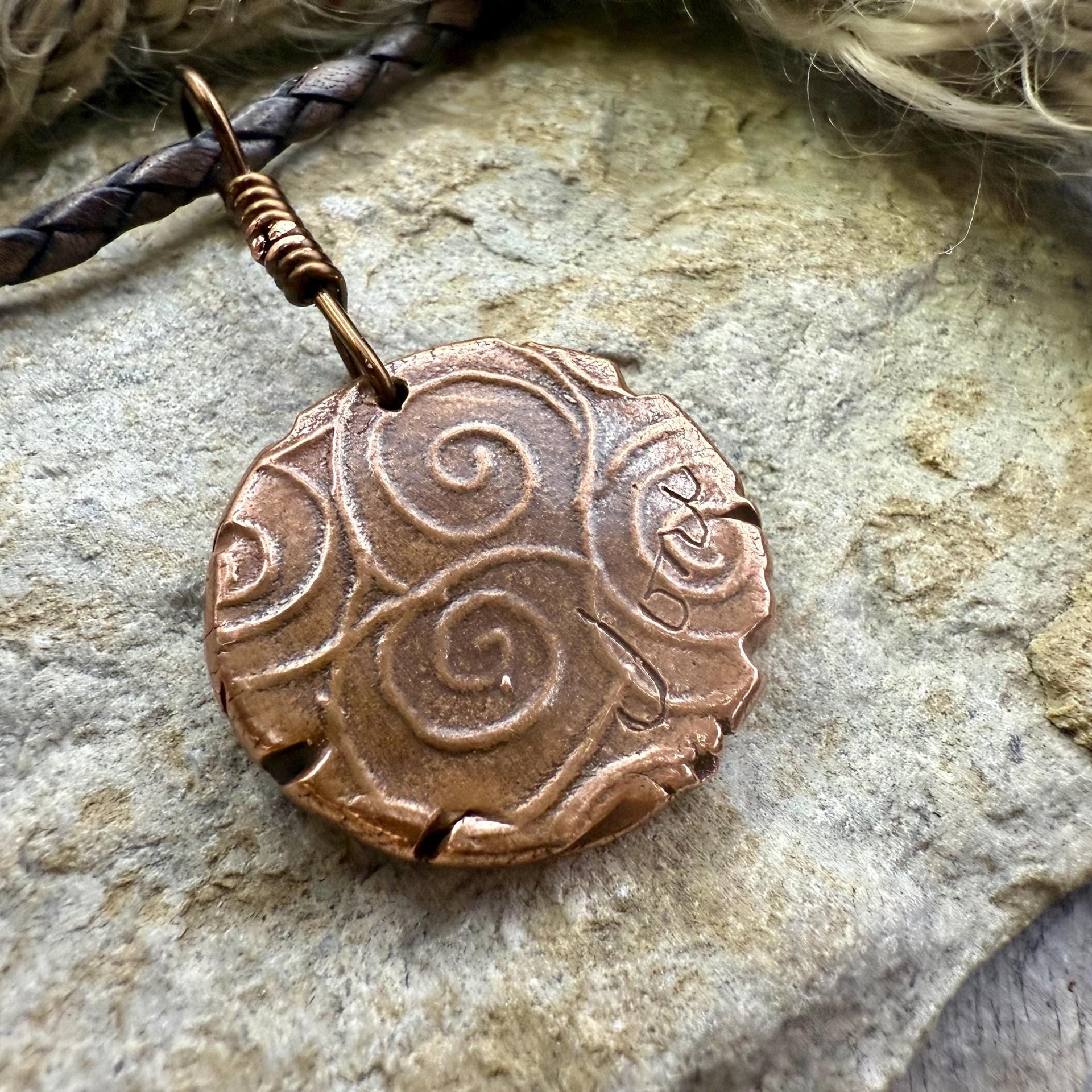 Compass Rose, Copper Pendant, Sailing Gifts, Nautical Jewelry, Men's Jewelry, Sailor Necklace, 7th Anniversary, Protection Talisman