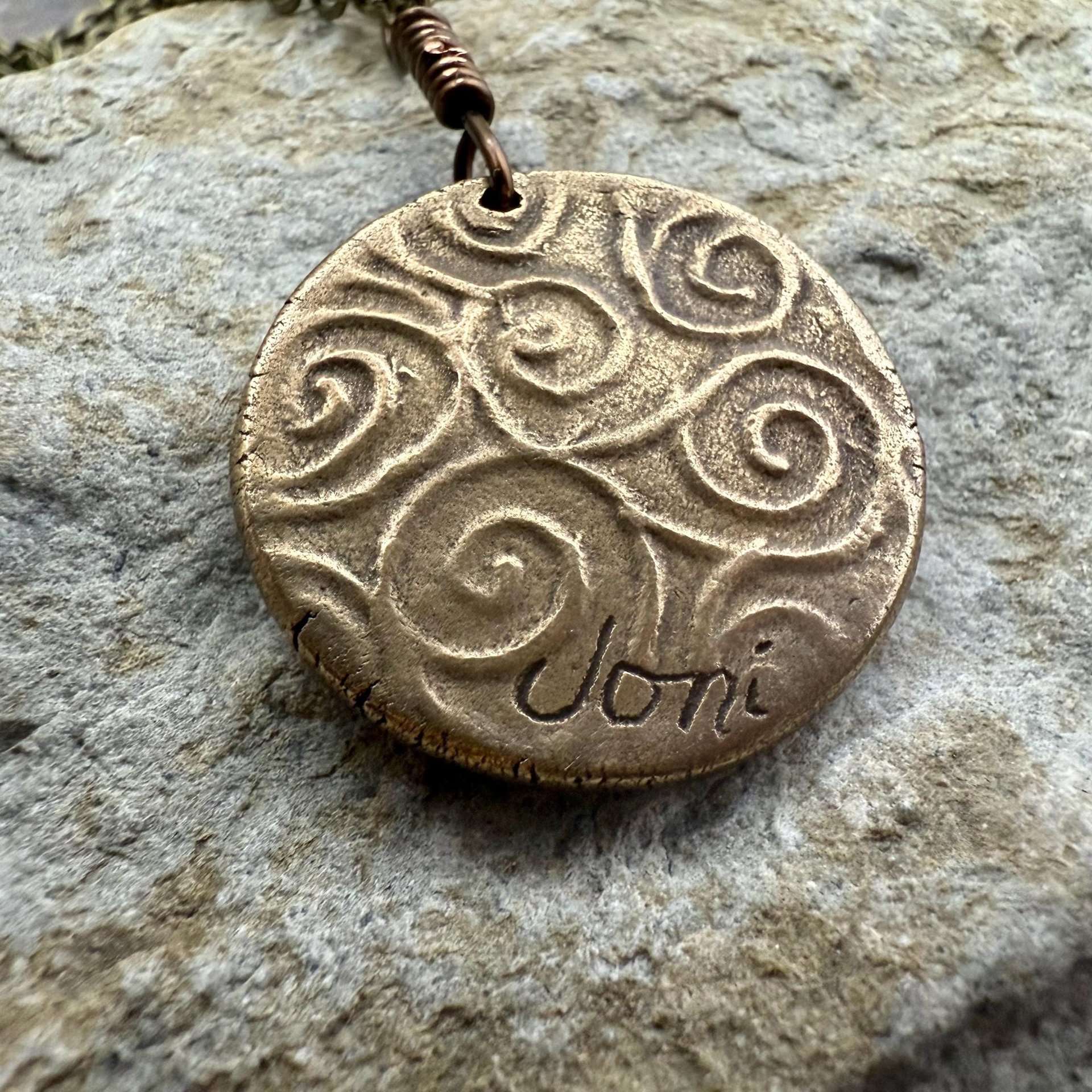 Door County Wisconsin, Sailboat Charm, Bronze Pendant, Celtic Spirals, Nautical Sailing, Protection Guidance Talisman, Great Lakes, Journey