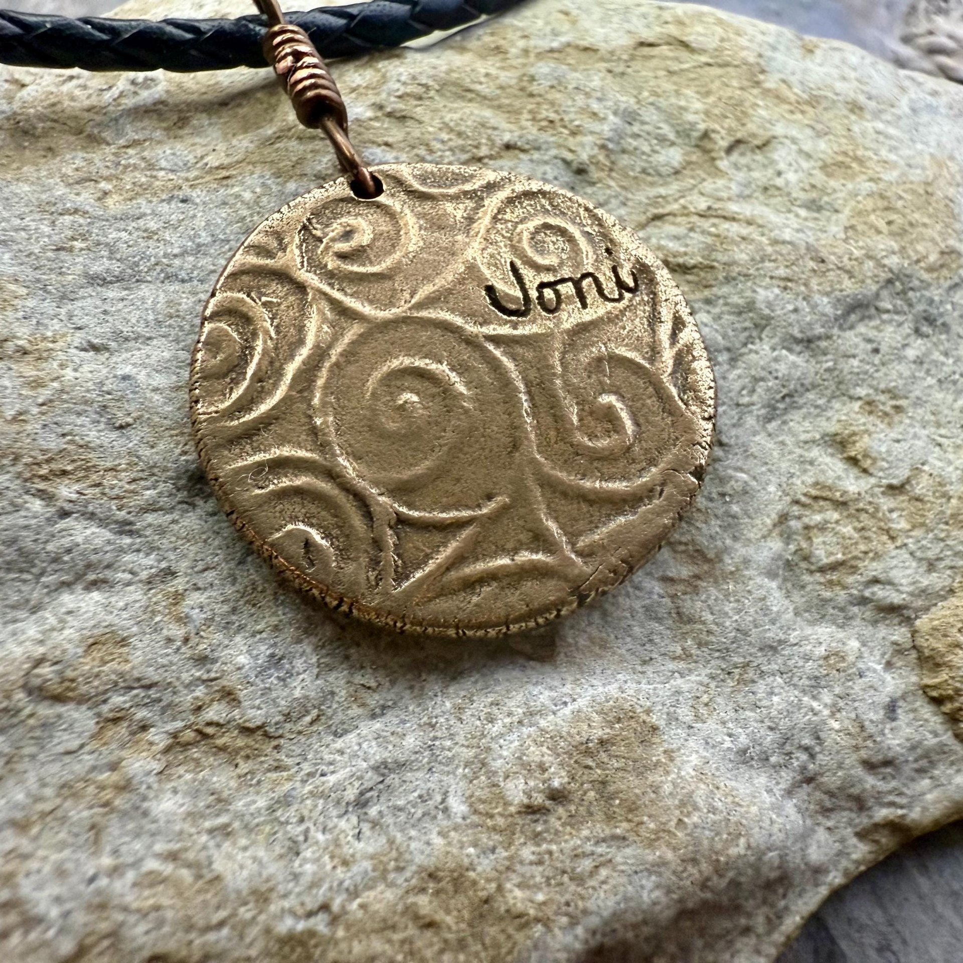 Door County Wisconsin, Anchor Charm, Bronze Pendant, Celtic Spirals, Nautical Sailing, Protection Guidance Talisman, Great Lakes, Journey
