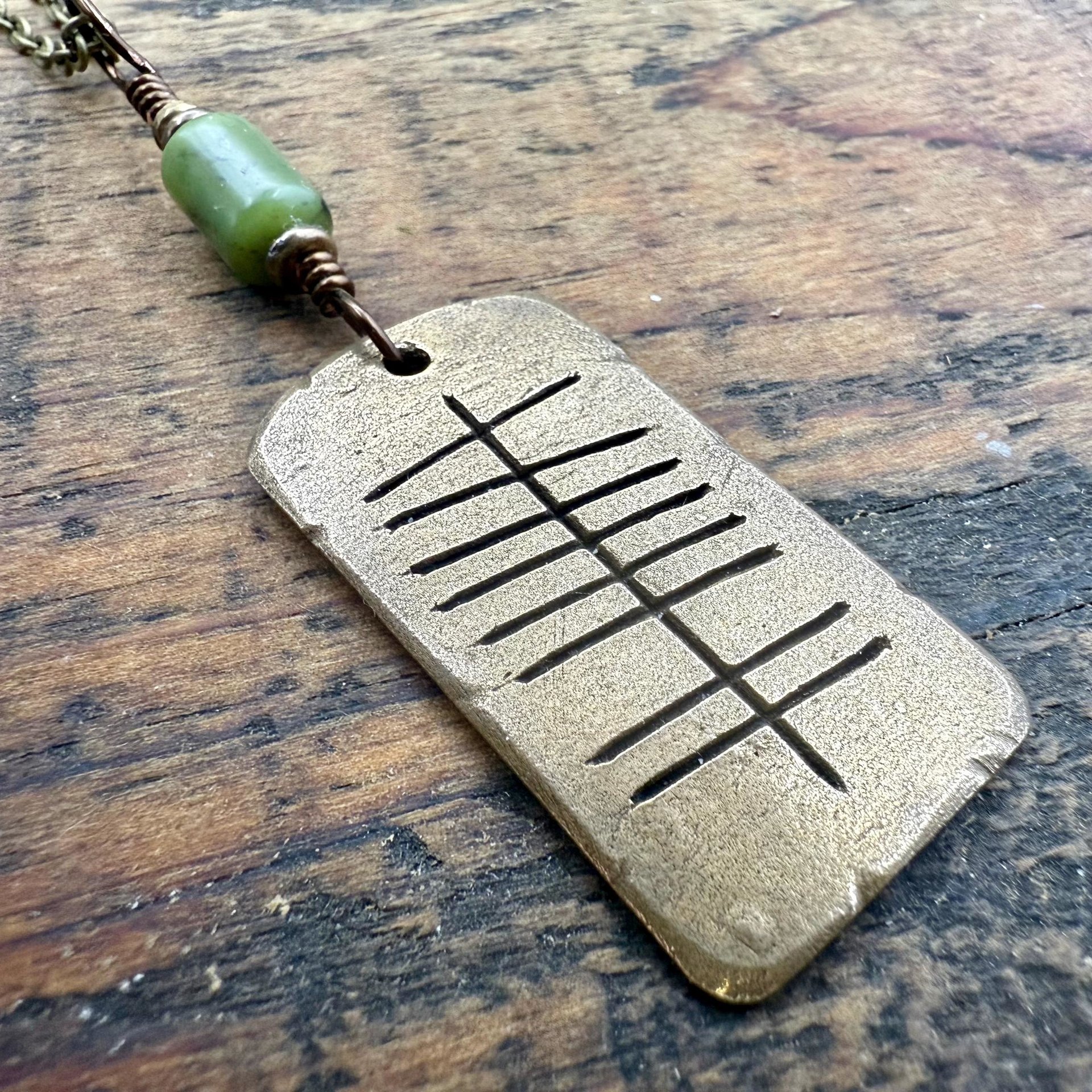 Love Ogham Bronze Charm, Grá Irish Love, Irish Gaelic, 8th Wedding Anniversary, Irish Celtic Jewelry, Celtic Witch, Pagan Love, Hand Carved