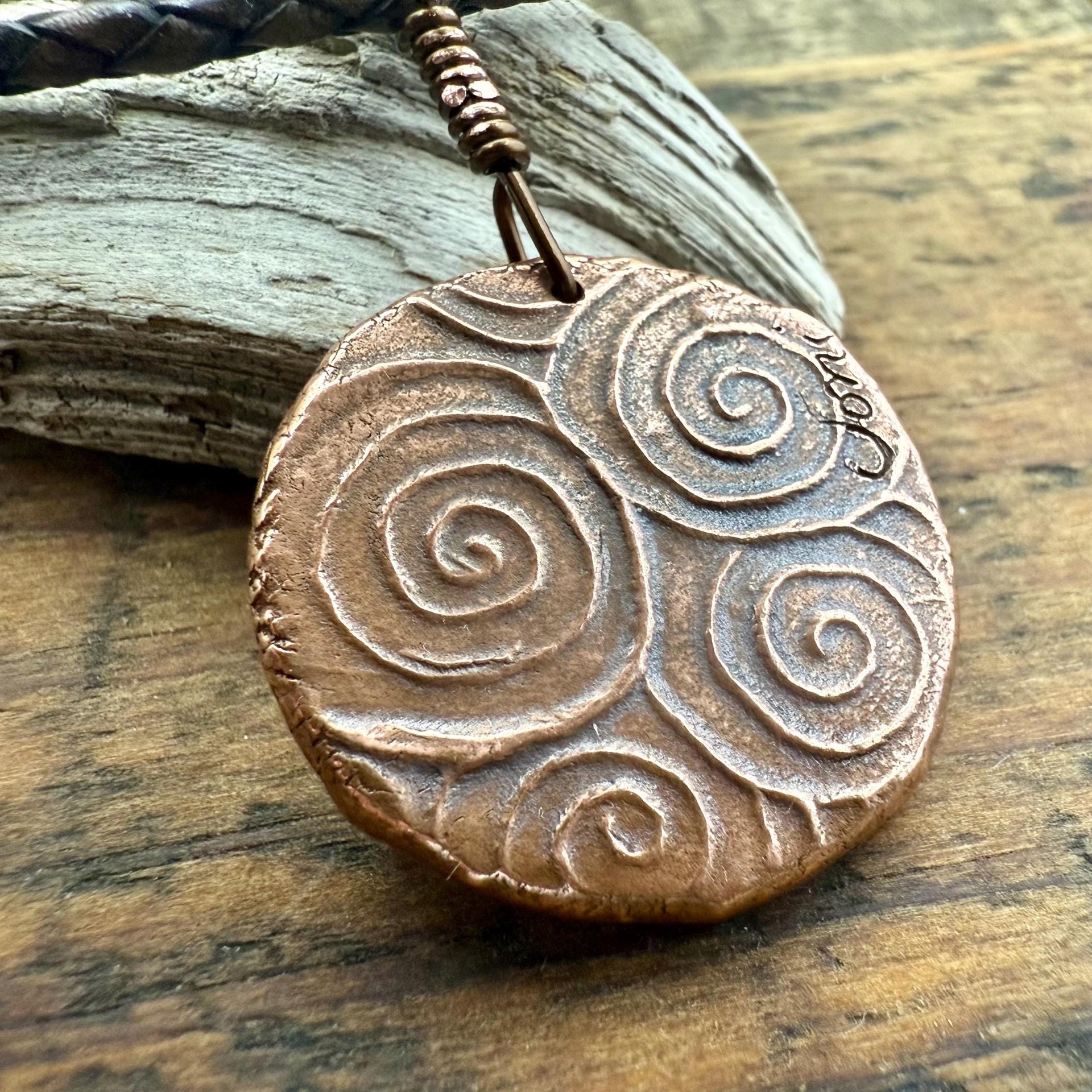 Compass Rose, Copper Pendant, Sailing Gifts, Nautical Jewelry, Men's Jewelry, Sailor Necklace, 7th Anniversary, Protection Talisman