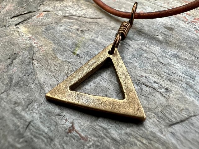 Fire Element, Bronze Elemental Signs, Pagan Witch Gift, Astrological Signs, Aries, Leo, Sagittarius, Summer, Elemental Symbols, South